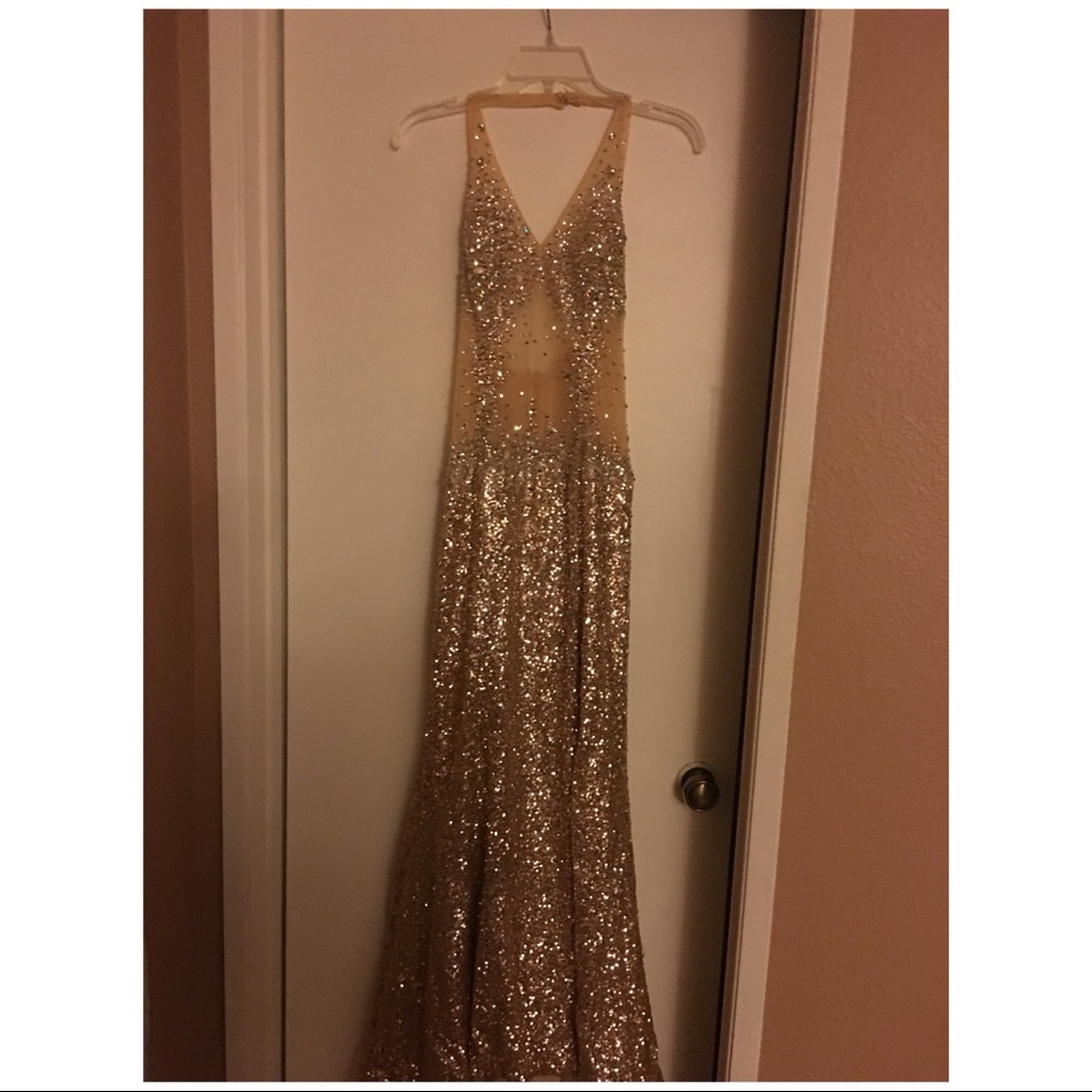 Gold Dress
